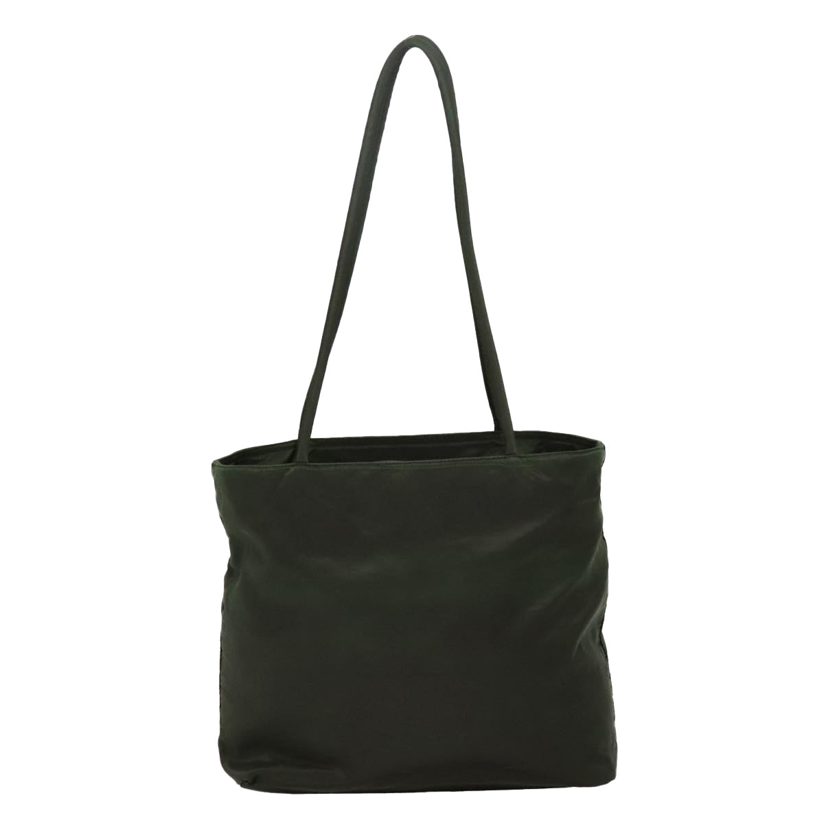 PRADA Tote Bag Nylon Green Auth 93550 - 0