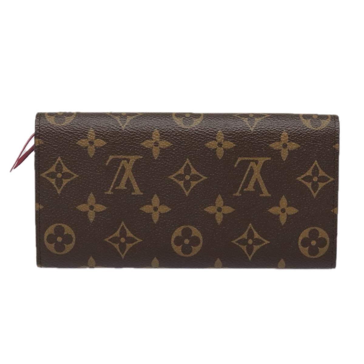 LOUIS VUITTON Monogram Portefeuille Emilie Wallet Pink M60697 LV Auth 93568 - 0