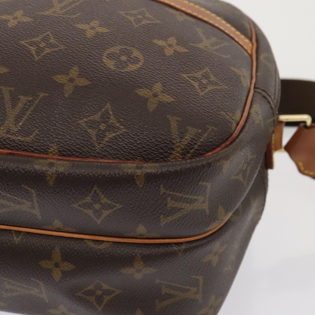 LOUIS VUITTON Monogram Reporter PM Shoulder Bag M45254 LV Auth 93582