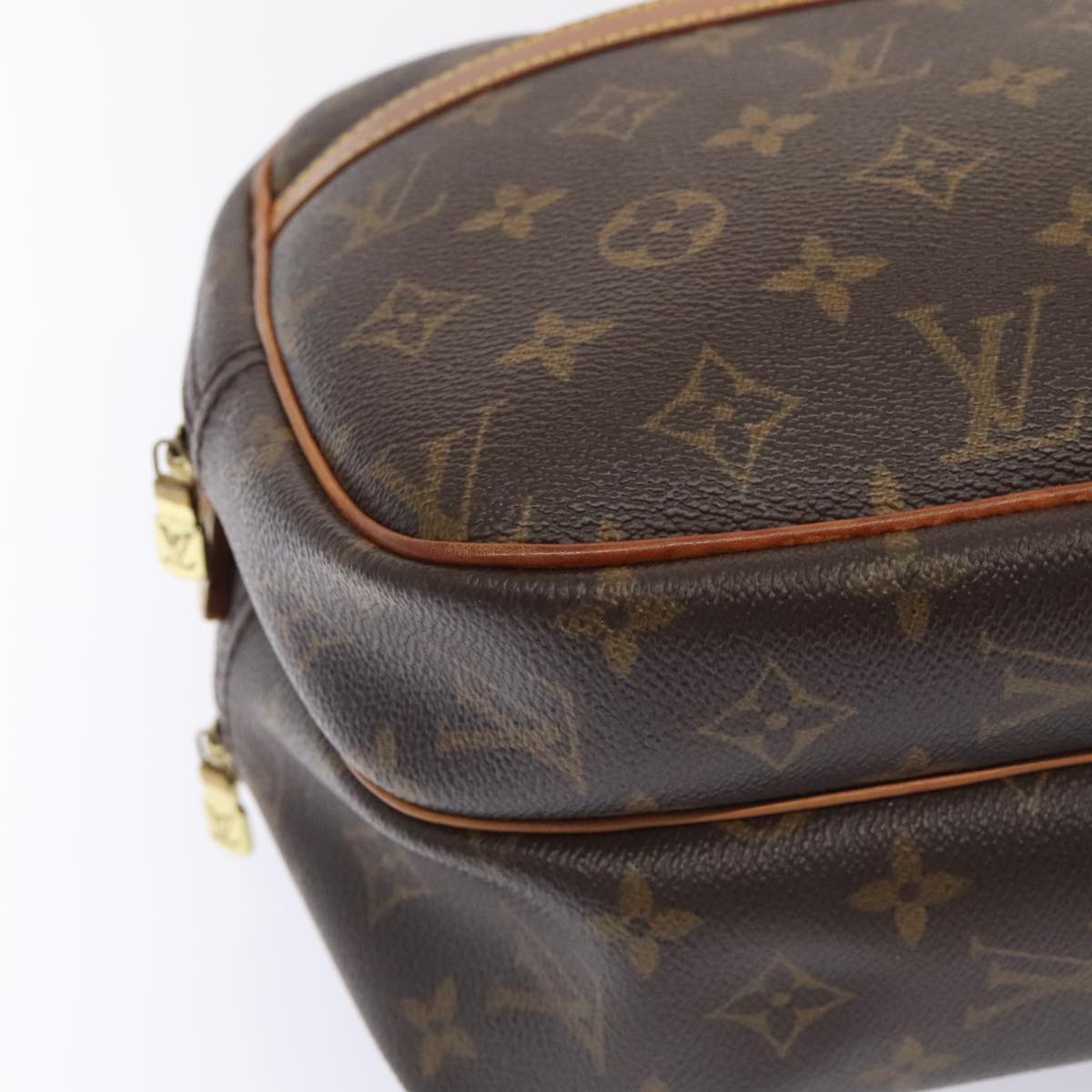 LOUIS VUITTON Monogram Reporter PM Shoulder Bag M45254 LV Auth 93582