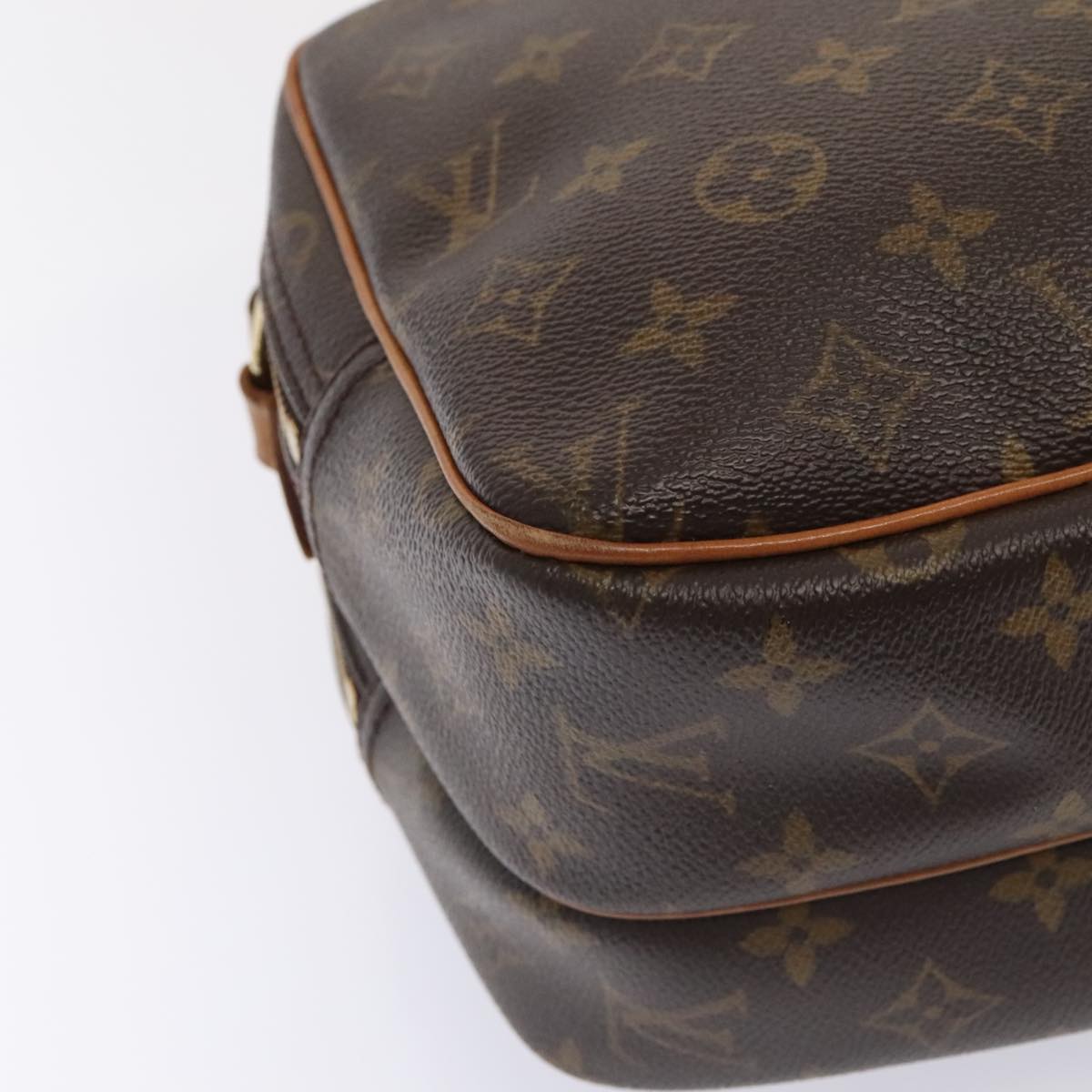 LOUIS VUITTON Monogram Reporter PM Shoulder Bag M45254 LV Auth 93582