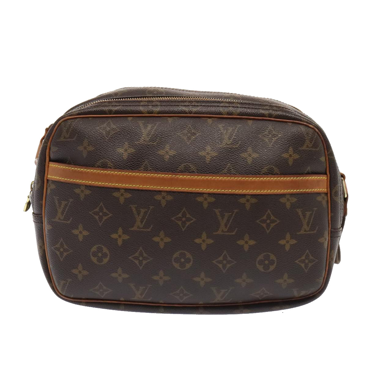 LOUIS VUITTON Monogram Reporter PM Shoulder Bag M45254 LV Auth 93582