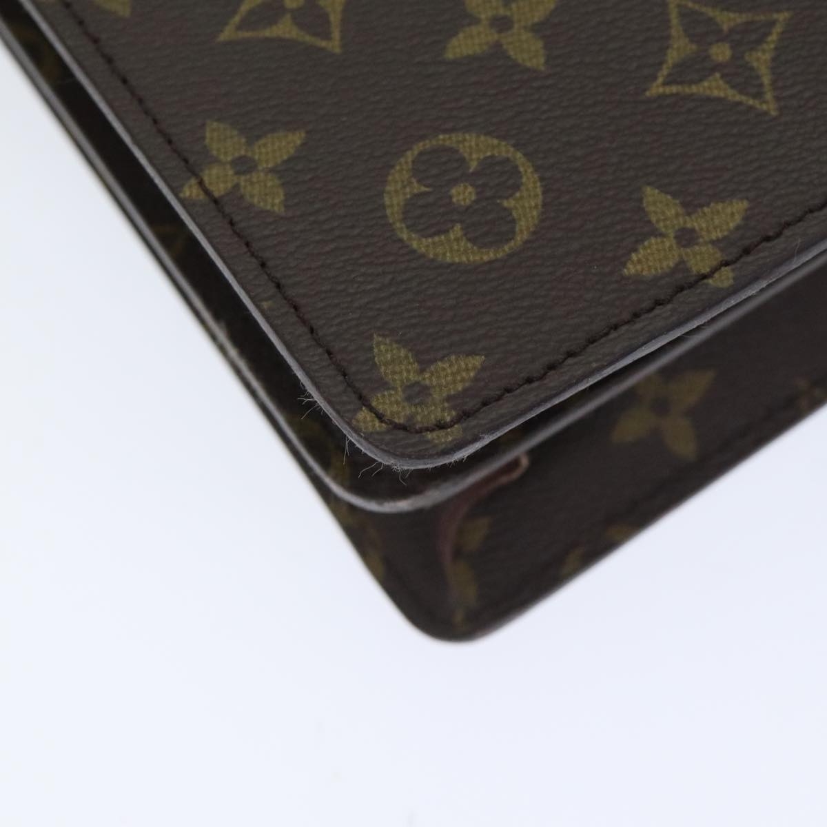 LOUIS VUITTON Monogram Serviette Conseiller Briefcase M53331 LV Auth 93584