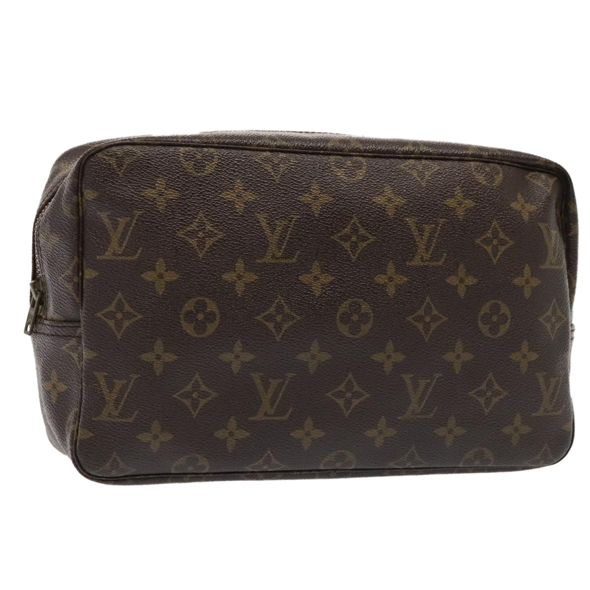 LOUIS VUITTON Monogram Trousse Toilette 28 Clutch Bag Vintage M47522 Auth 93588