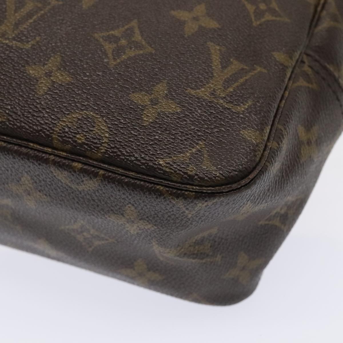 LOUIS VUITTON Monogram Trousse Toilette 28 Clutch Bag Vintage M47522 Auth 93588