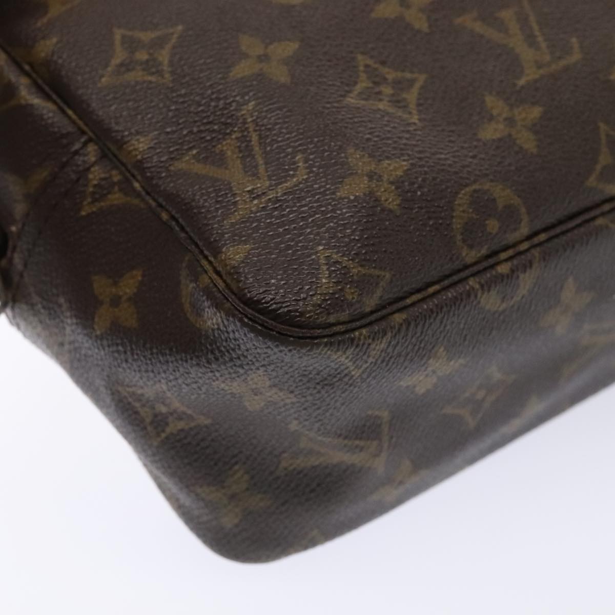 LOUIS VUITTON Monogram Trousse Toilette 28 Clutch Bag Vintage M47522 Auth 93588