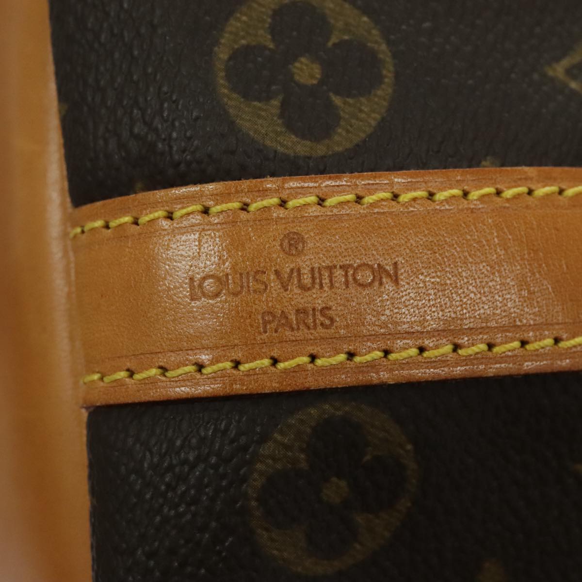 LOUIS VUITTON Monogram Petit Noe Shoulder Bag M42226 LV Auth 93595