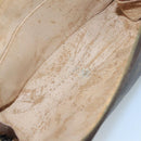 LOUIS VUITTON Monogram Trousse Demi Ronde Cosmetic Pouch M47520 LV Auth 93624-10