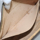 LOUIS VUITTON Monogram Trousse Demi Ronde Cosmetic Pouch M47520 LV Auth 93624-11