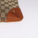 GUCCI GG Canvas Shoulder Bag Beige 120894 Auth 93629-11