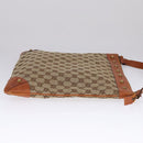 GUCCI GG Canvas Shoulder Bag Beige 120894 Auth 93629-5