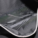 PRADA Clutch Bag Leather Black Auth 93630-11