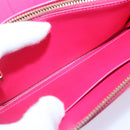LOUIS VUITTON Monogram Vernis Eldridge Wallet Fuchsia Pink M91240 LV Auth 93651-11