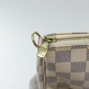LOUIS VUITTON Damier Azur Pochette Accessoires Pouch N51986 LV Auth 93662-13