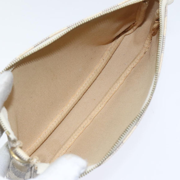 LOUIS VUITTON Damier Azur Pochette Accessoires Pouch N51986 LV Auth 93662
