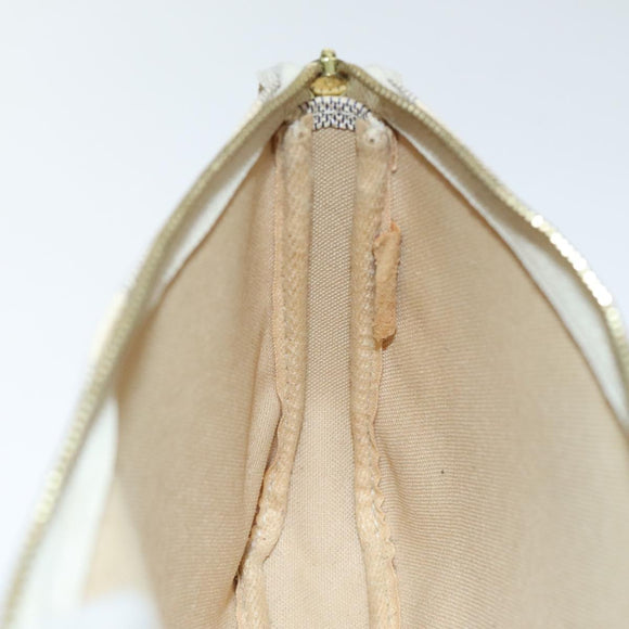 LOUIS VUITTON Damier Azur Pochette Accessoires Pouch N51986 LV Auth 93662