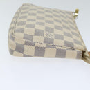 LOUIS VUITTON Damier Azur Pochette Accessoires Pouch N51986 LV Auth 93662-4
