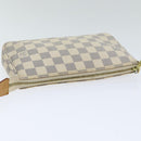 LOUIS VUITTON Damier Azur Pochette Accessoires Pouch N51986 LV Auth 93662-6