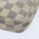 LOUIS VUITTON Damier Azur Pochette Accessoires Pouch N51986 LV Auth 93662-8