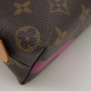 LOUIS VUITTON Monogram Game On Pochette Cosmetic PM Pouch M80283 LV Auth 93663A-15