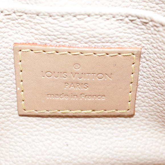 LOUIS VUITTON Monogram Game On Pochette Cosmetic PM Pouch M80283 LV Auth 93663A