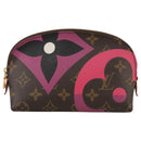 LOUIS VUITTON Monogram Game On Pochette Cosmetic PM Pouch M80283 LV Auth 93663A-13