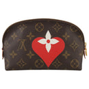 LOUIS VUITTON Monogram Game On Pochette Cosmetic PM Pouch M80283 LV Auth 93663A-2