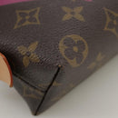 LOUIS VUITTON Monogram Game On Pochette Cosmetic PM Pouch M80283 LV Auth 93663A-7