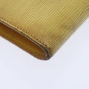 LOUIS VUITTON Epi Pochette Accessoires Pouch Yellow M52989 LV Auth 93680-17