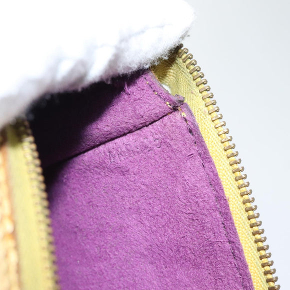 LOUIS VUITTON Epi Pochette Accessoires Pouch Yellow M52989 LV Auth 93680