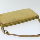 LOUIS VUITTON Epi Pochette Accessoires Pouch Yellow M52989 LV Auth 93680-6