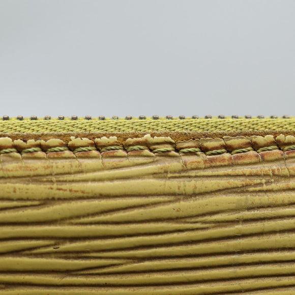 LOUIS VUITTON Epi Pochette Accessoires Pouch Yellow M52989 LV Auth 93680