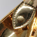 LOUIS VUITTON Monogram Miroir Trousse Cosmetic Pouch Dore M95604 LV Auth 93684A-8