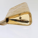 LOUIS VUITTON Monogram Miroir Trousse Cosmetic Pouch Dore M95604 LV Auth 93684A-3