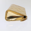 LOUIS VUITTON Monogram Miroir Trousse Cosmetic Pouch Dore M95604 LV Auth 93684V-4