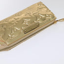 LOUIS VUITTON Monogram Miroir Trousse Cosmetic Pouch Dore M95604 LV Auth 93684V-5