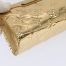 LOUIS VUITTON Monogram Miroir Trousse Cosmetic Pouch Dore M95604 LV Auth 93684A-14