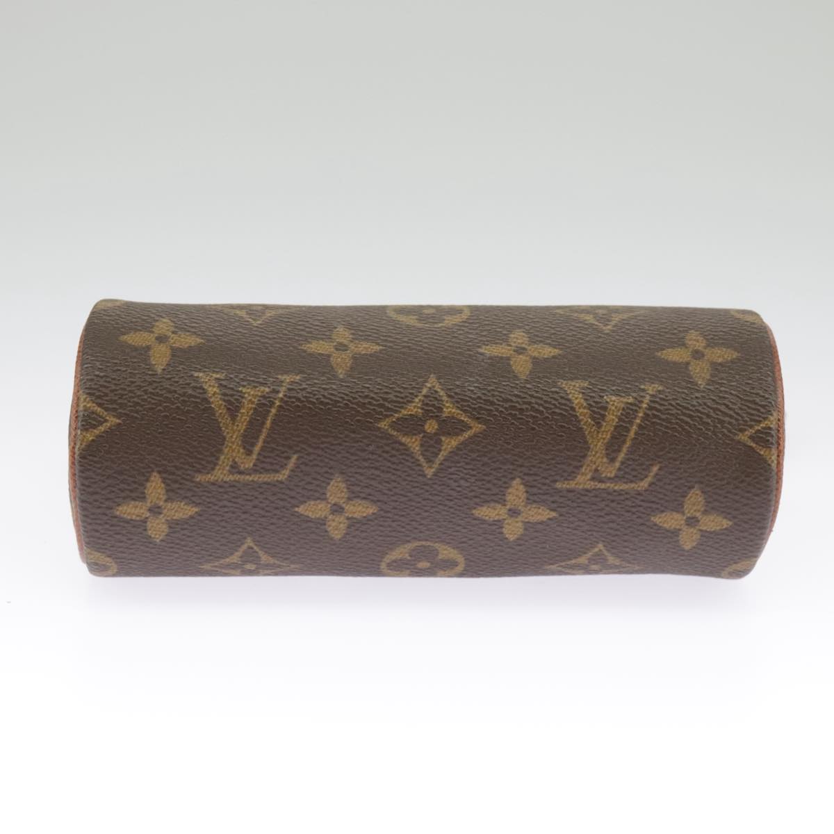 LOUIS VUITTON Monogram Papillon Pouch LV Auth 93687