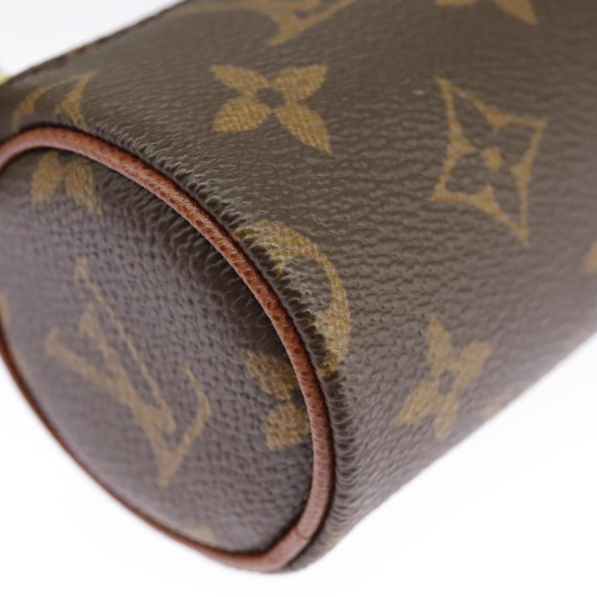 LOUIS VUITTON Monogram Papillon Pouch LV Auth 93687