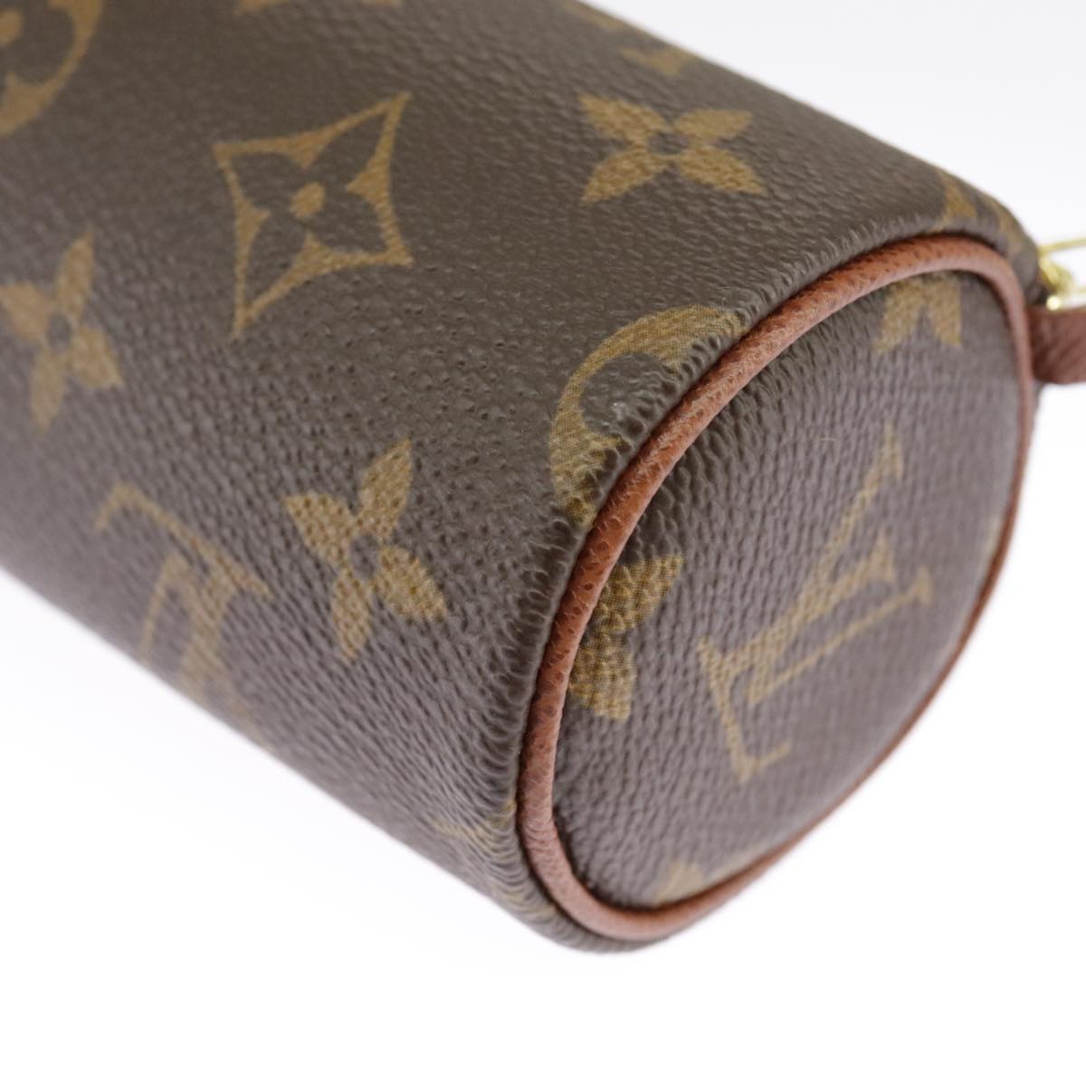 LOUIS VUITTON Monogram Papillon Pouch LV Auth 93687