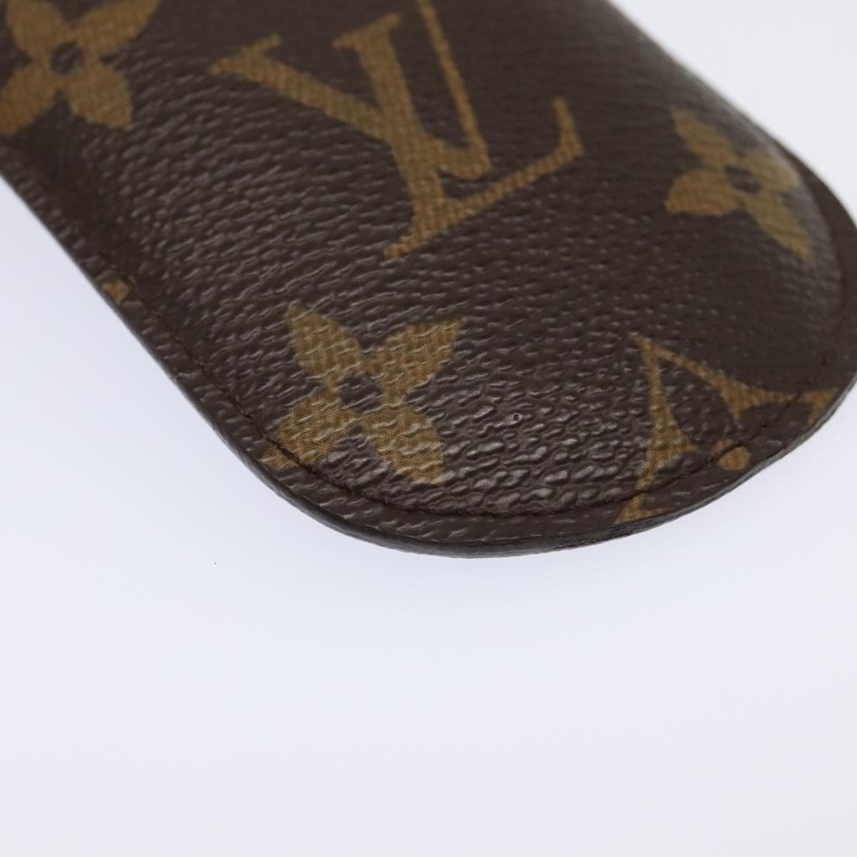 LOUIS VUITTON Monogram Etui Stilo Pen Case M62990 LV Auth 93695