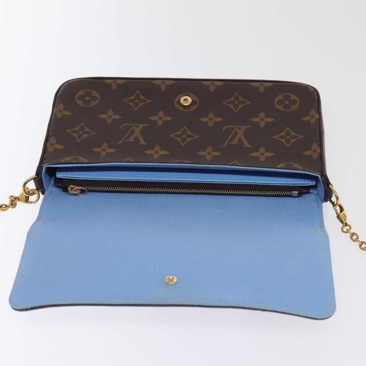 LOUIS VUITTON Monogram Vivienne Pochette Felice Shoulder Bag M80992 Auth 93696S