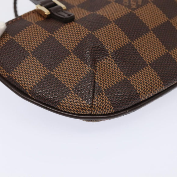 LOUIS VUITTON Damier Ebene Manosque GM Accessory Pouch N51120 LV Auth 93698SAV