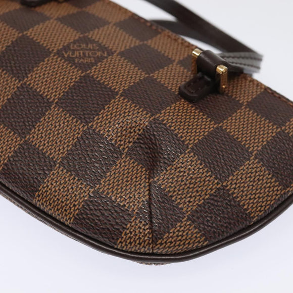 LOUIS VUITTON Damier Ebene Manosque GM Accessory Pouch N51120 LV Auth 93698SAV
