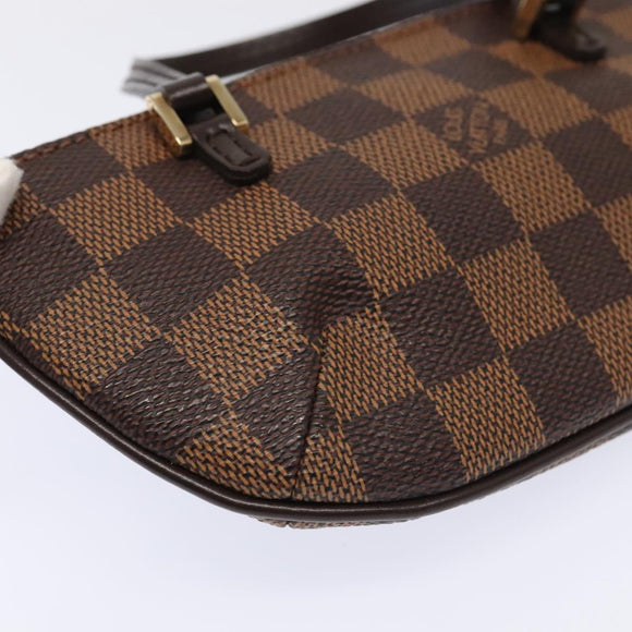 LOUIS VUITTON Damier Ebene Manosque GM Accessory Pouch N51120 LV Auth 93698SAV