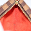 LOUIS VUITTON Damier Ebene Manosque GM Accessory Pouch N51120 LV Auth 93698SAV-20