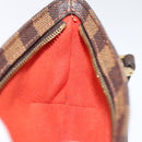 LOUIS VUITTON Damier Ebene Manosque GM Accessory Pouch N51120 LV Auth 93698SAV-21