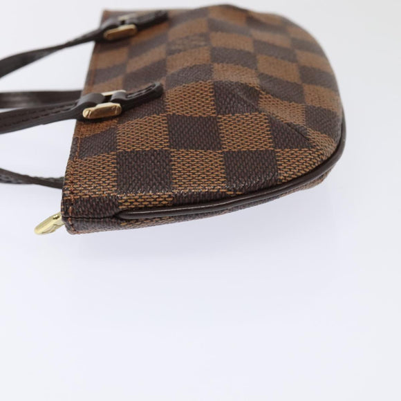 LOUIS VUITTON Damier Ebene Manosque GM Accessory Pouch N51120 LV Auth 93698SAV