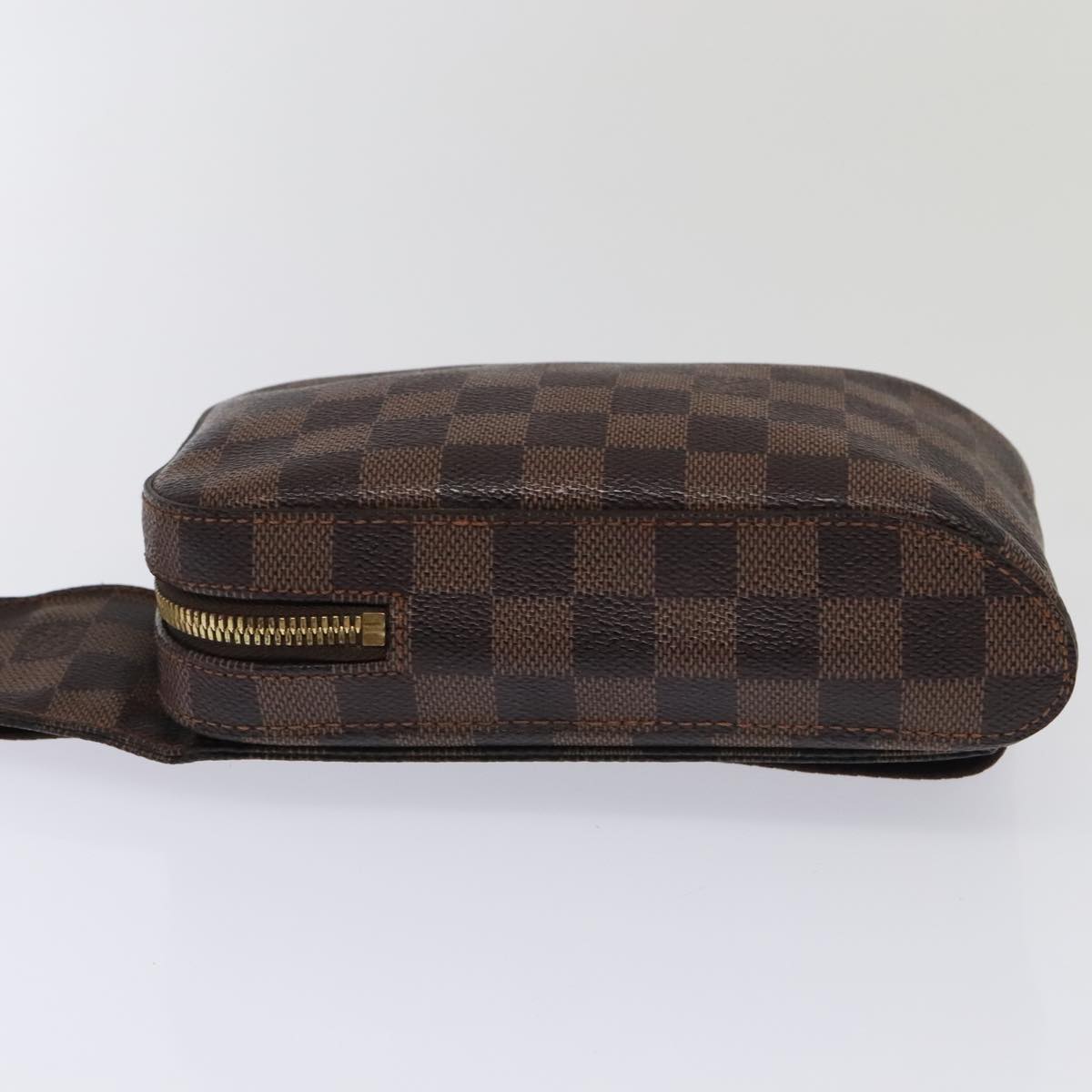 LOUIS VUITTON Damier Ebene Geronimos Shoulder Bag N51994 LV Auth 93709