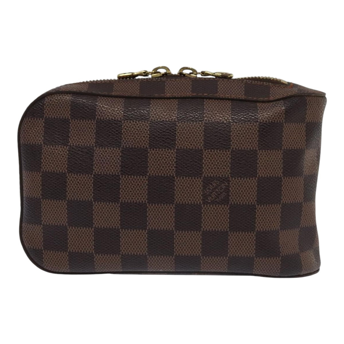 LOUIS VUITTON Damier Ebene Geronimos Shoulder Bag N51994 LV Auth 93709